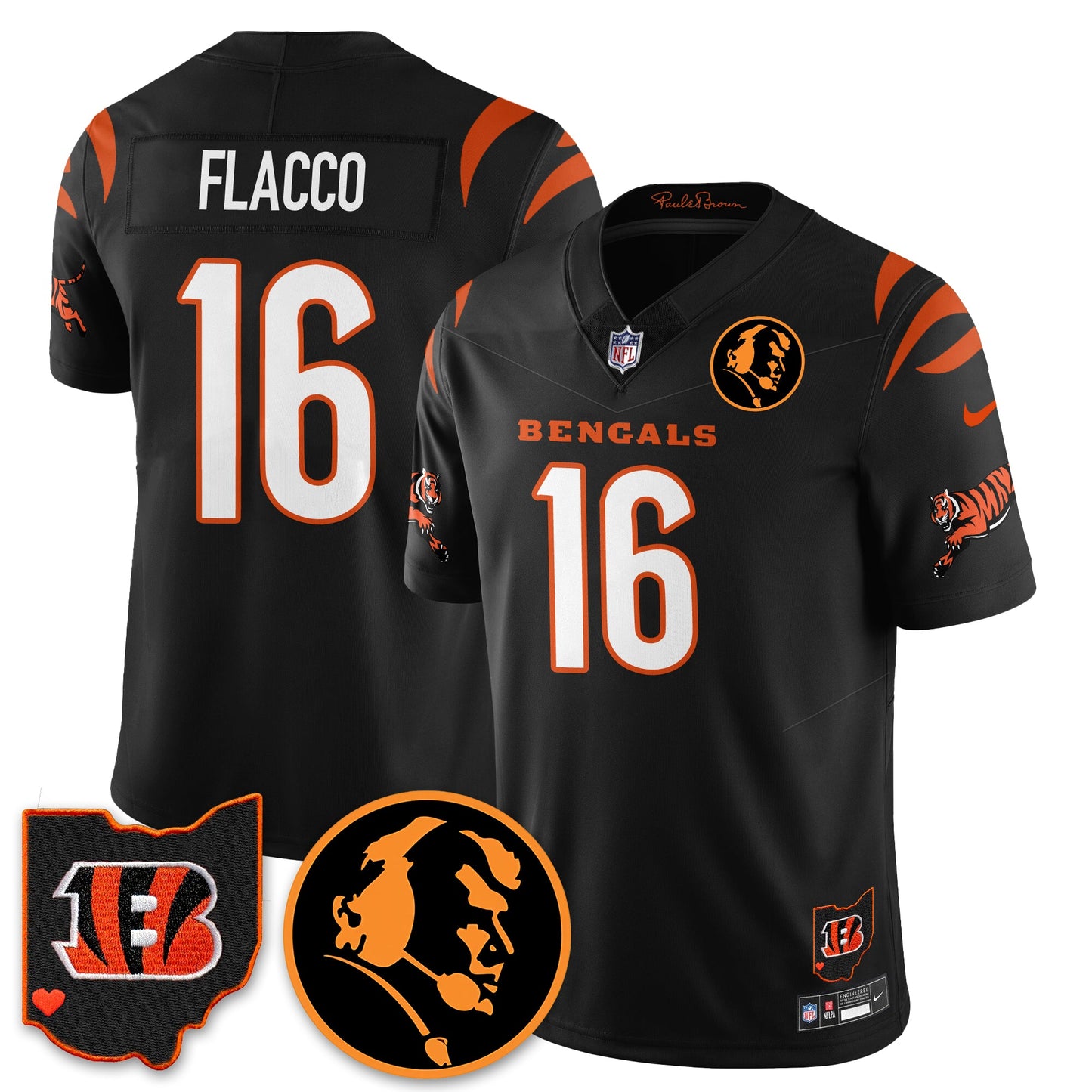 CIN Vapor Limited Jersey - John Madden Patch - All Stitched