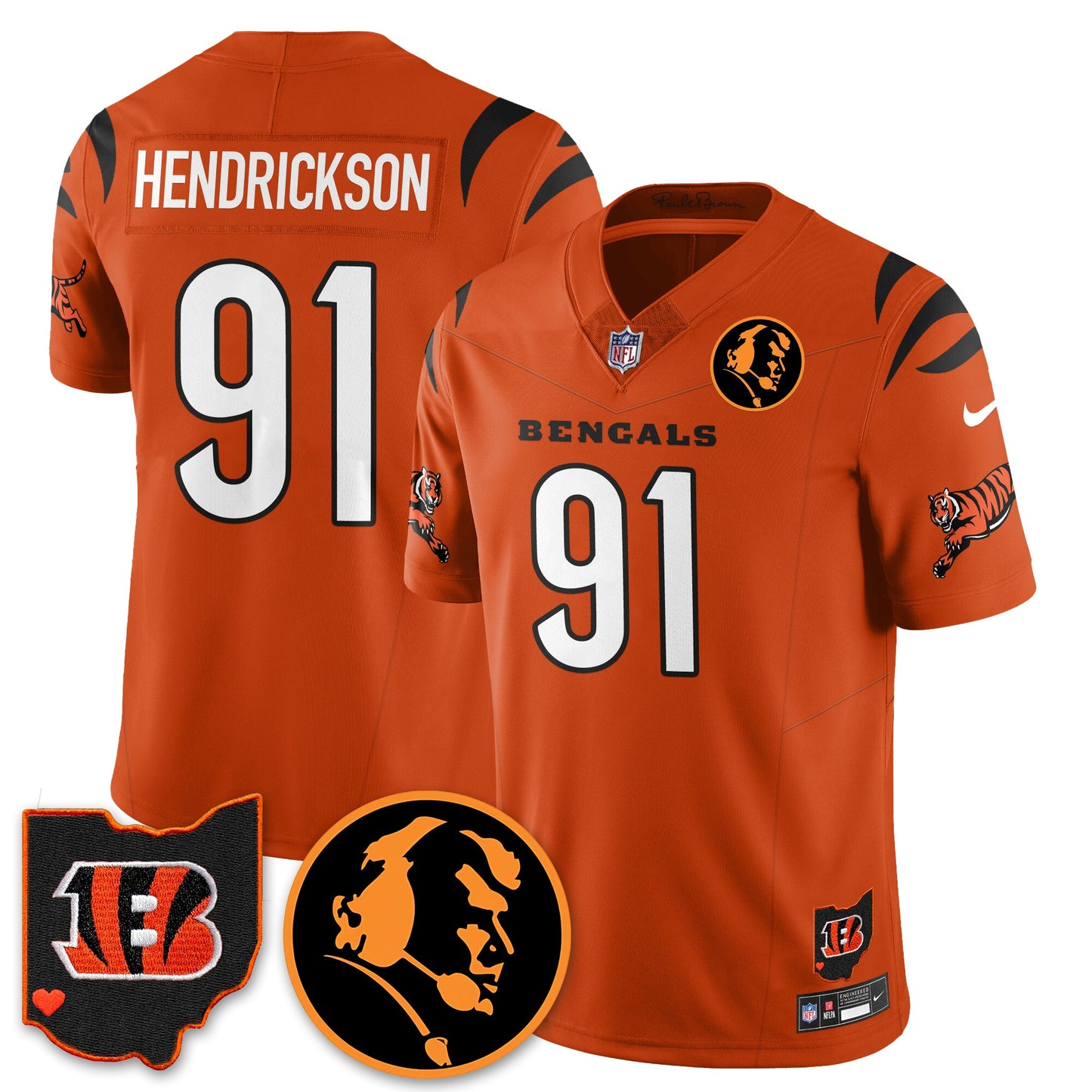 CIN Vapor Limited Jersey - John Madden Patch - All Stitched