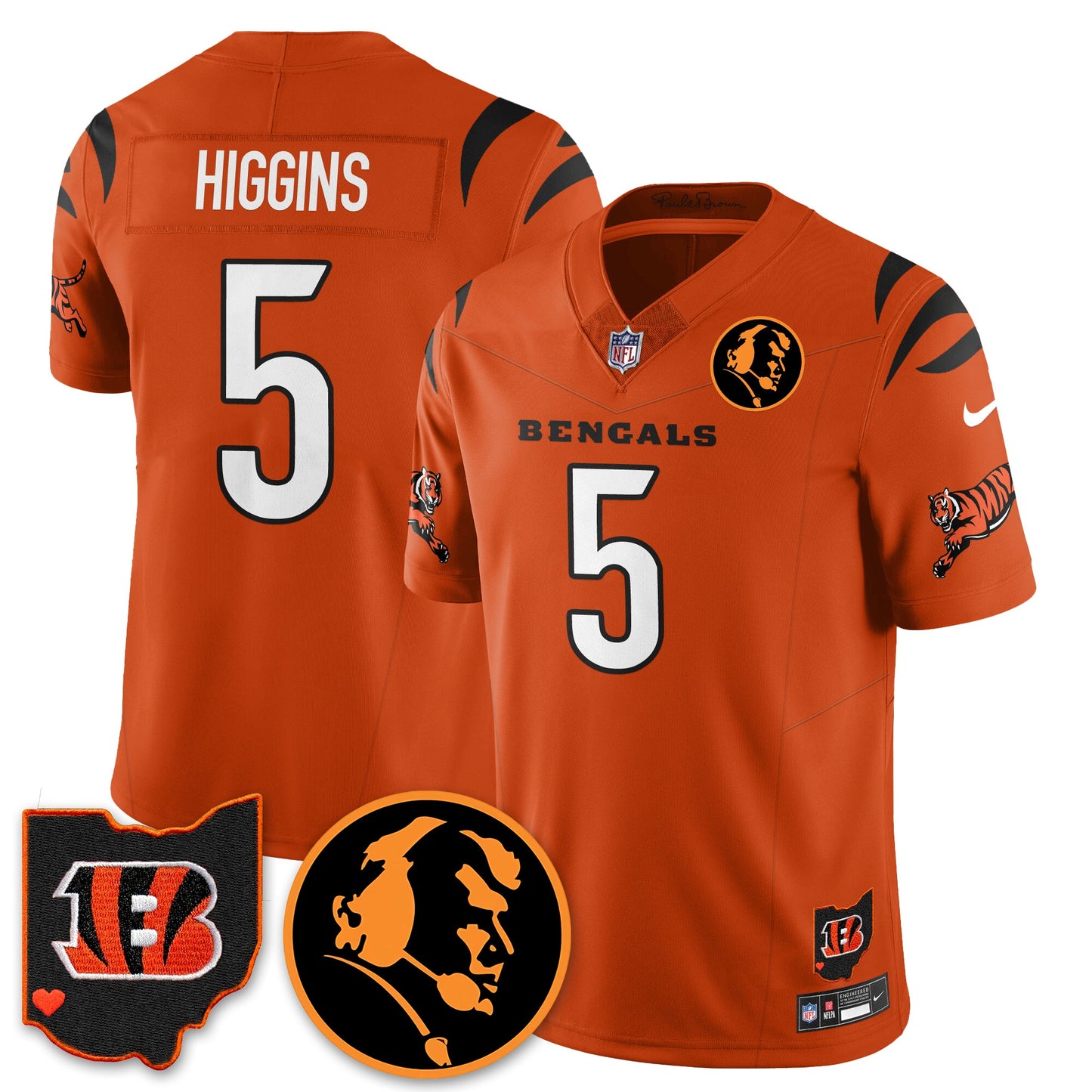 CIN Vapor Limited Jersey - John Madden Patch - All Stitched