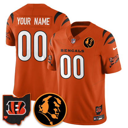 Custom CIN Vapor Limited Jersey - John Madden Patch