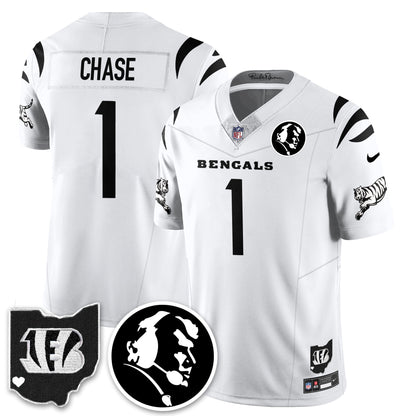 CIN Vapor Limited Jersey - John Madden Patch - All Stitched