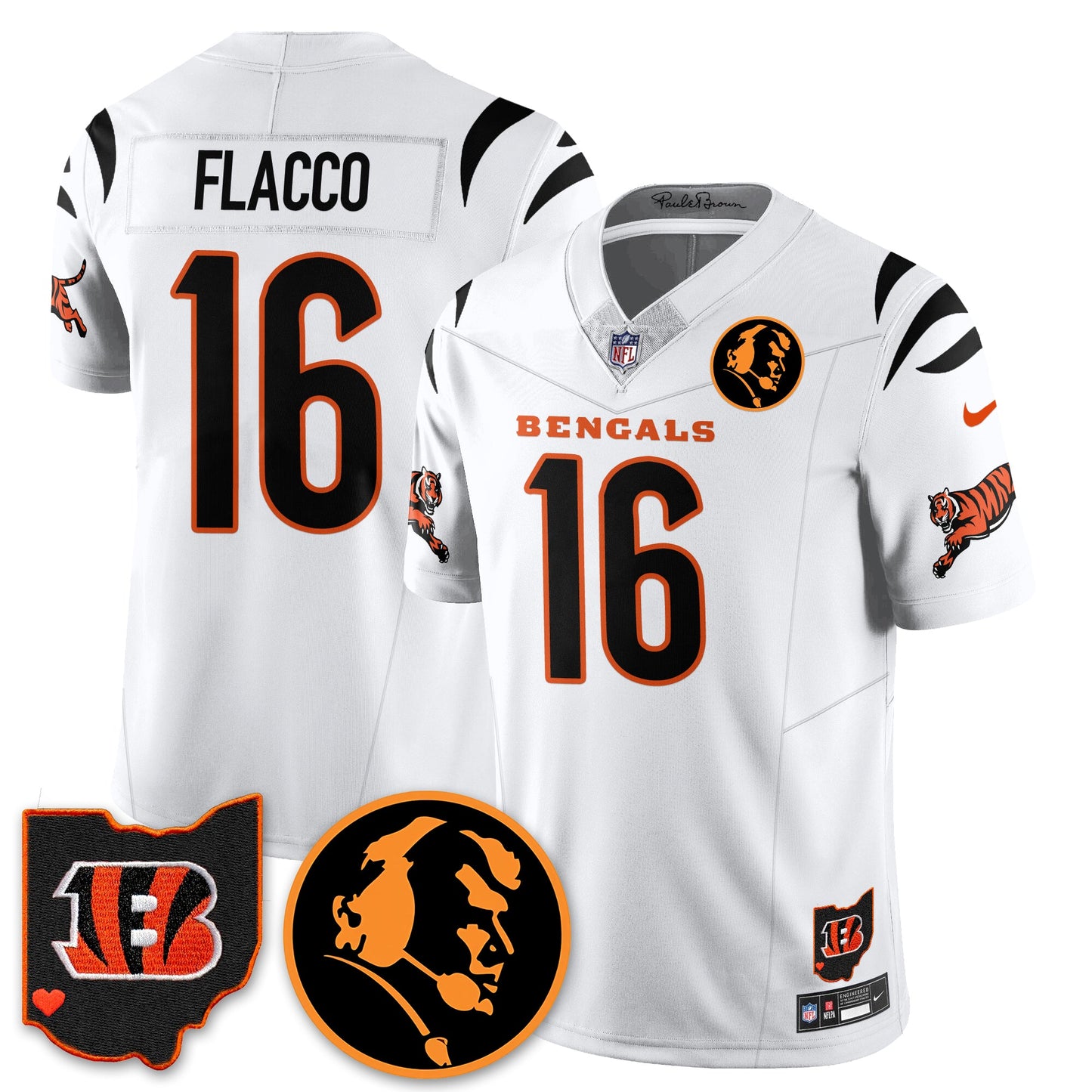 CIN Vapor Limited Jersey - John Madden Patch - All Stitched