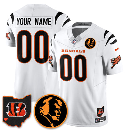 Custom CIN Vapor Limited Jersey - John Madden Patch