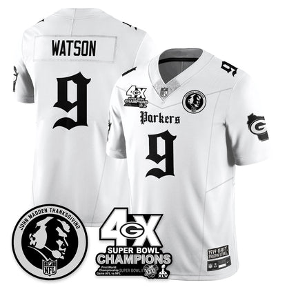 GB Gothic Vapor Limited Jersey - John Madden Patch - All Stitched