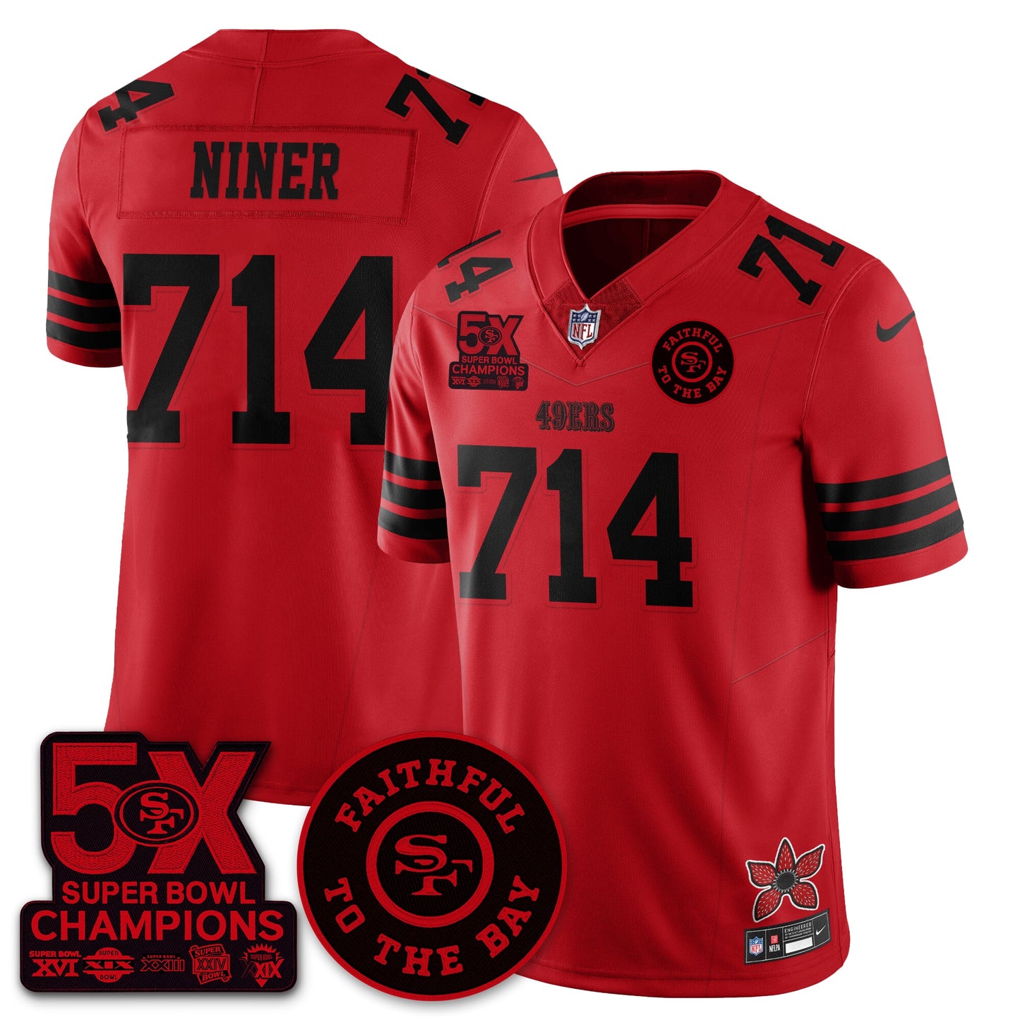 SF 'Stranger Things Edition' Vapor Limited Jersey - All Stitched