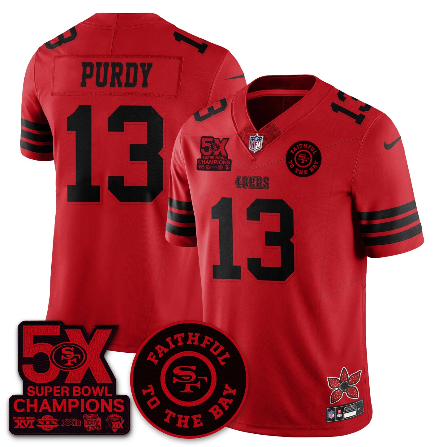 SF 'Stranger Things Edition' Vapor Limited Jersey - All Stitched