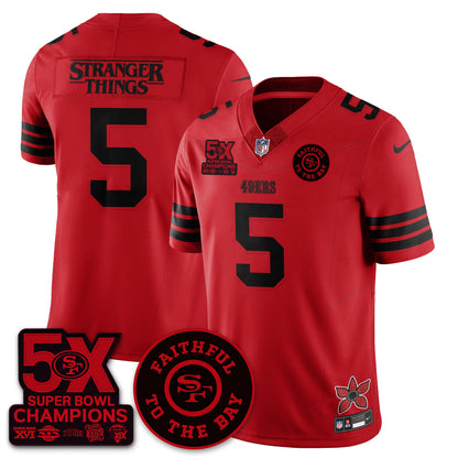 SF 'Stranger Things Edition' Vapor Limited Jersey - All Stitched