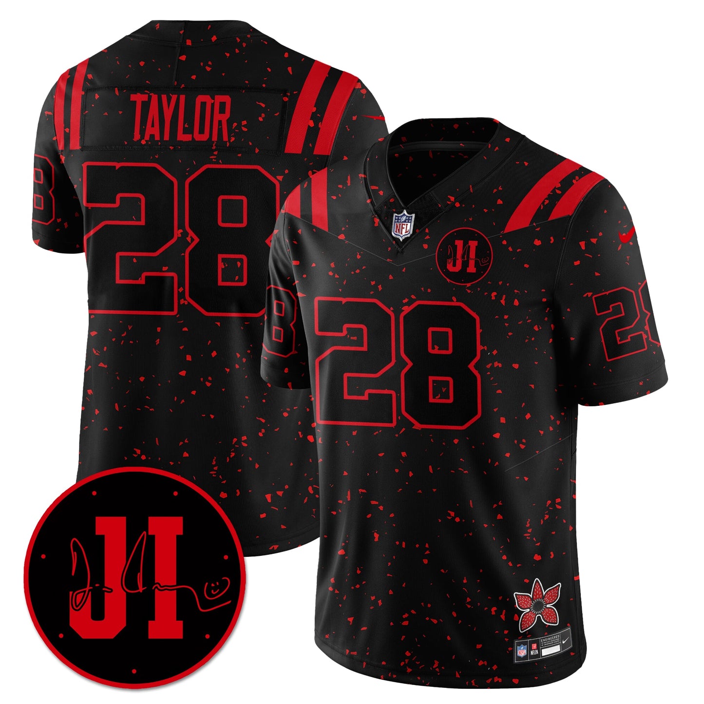 IND 'Stranger Things Edition' Vapor Limited Jersey - All Stitched
