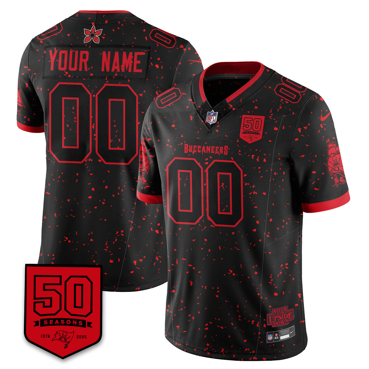 Custom TB 'Stranger Things Edition' Vapor Limited Jersey - All Stitched