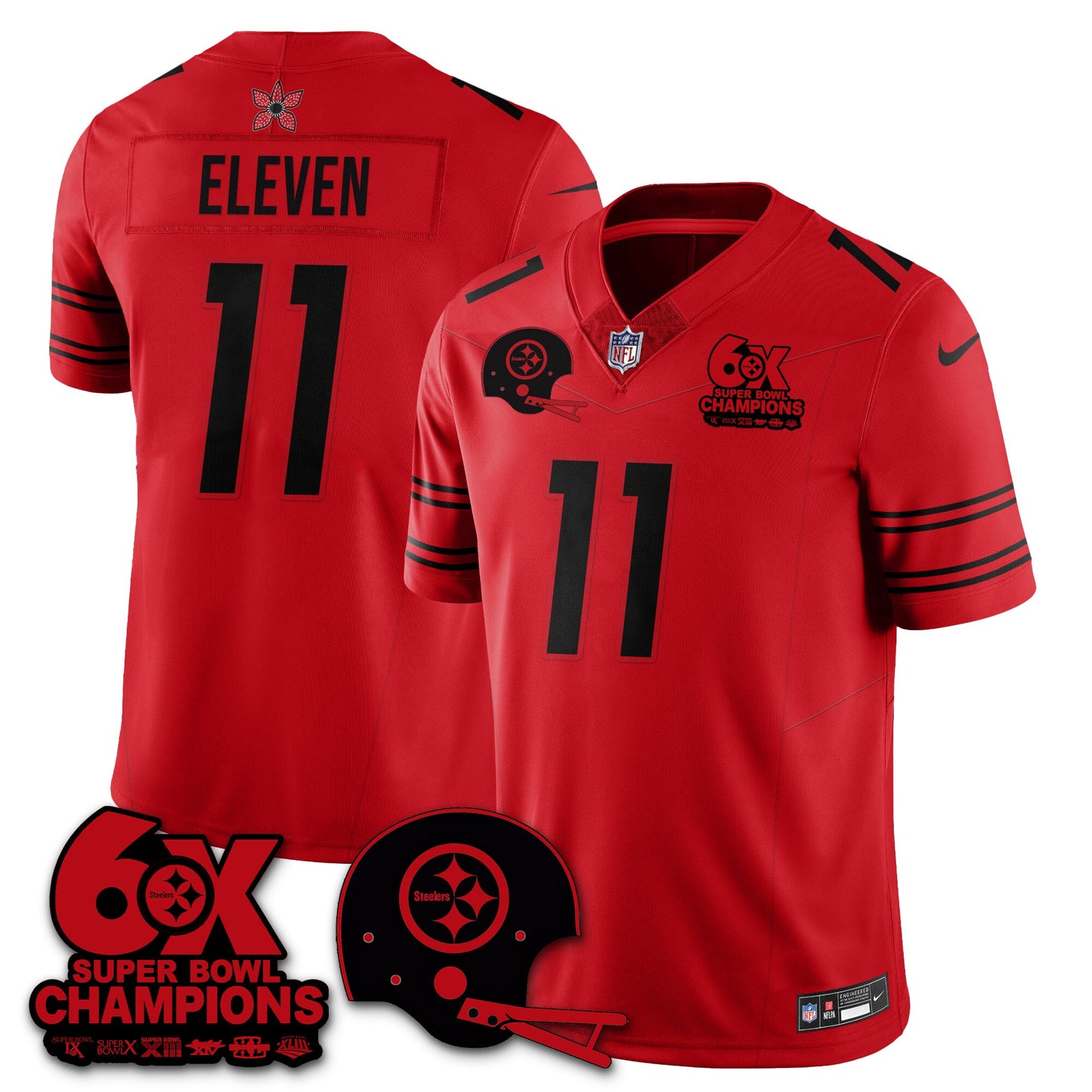 PIT 'Stranger Things Edition' Vapor Limited Jersey - All Stitched