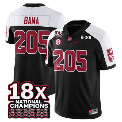BAMA 18x-Time National Champions Vapor Limited Football Jersey - All Stitched