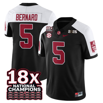 BAMA 18x-Time National Champions Vapor Limited Football Jersey - All Stitched
