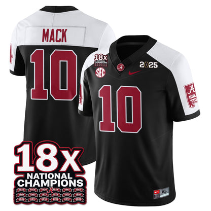 BAMA 18x-Time National Champions Vapor Limited Football Jersey - All Stitched