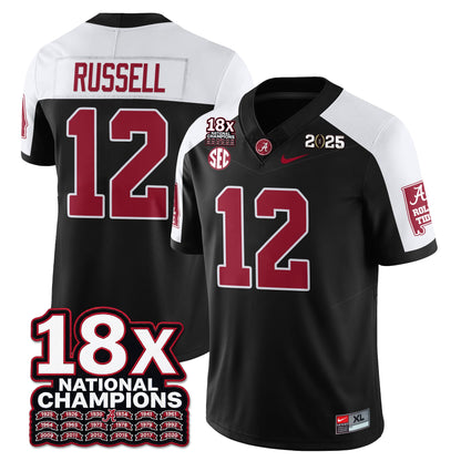 BAMA 18x-Time National Champions Vapor Limited Football Jersey - All Stitched
