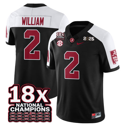 BAMA 18x-Time National Champions Vapor Limited Football Jersey - All Stitched