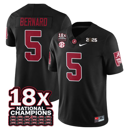 BAMA 18x-Time National Champions Vapor Limited Football Jersey - All Stitched