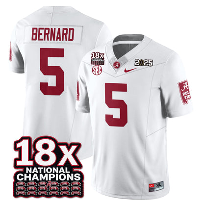 BAMA 18x-Time National Champions Vapor Limited Football Jersey - All Stitched