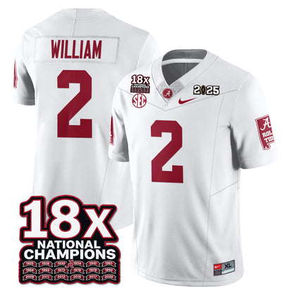 BAMA 18x-Time National Champions Vapor Limited Football Jersey - All Stitched
