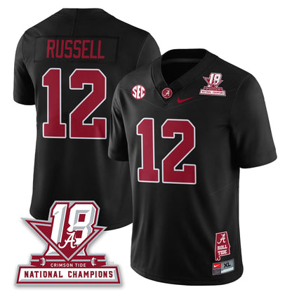 BAMA 18x-Time National Champions Vapor Limited Jersey - All Stitched