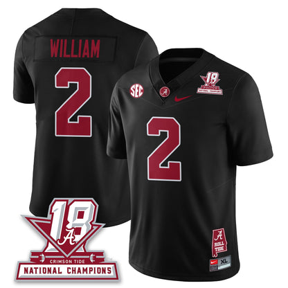 BAMA 18x-Time National Champions Vapor Limited Jersey - All Stitched