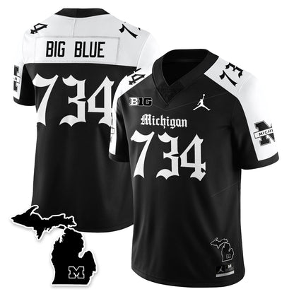 MICH Gothic Vapor Limited Football Jersey