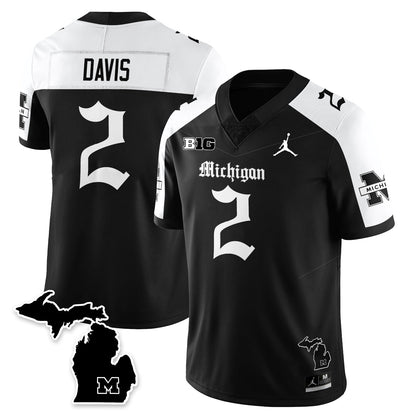 MICH Gothic Vapor Limited Football Jersey