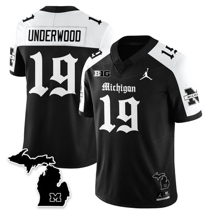 MICH Gothic Vapor Limited Football Jersey
