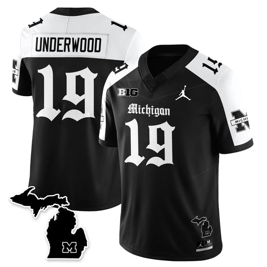MICH Gothic Vapor Limited Football Jersey