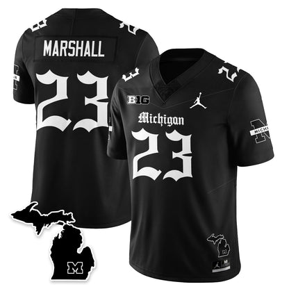 MICH Gothic Vapor Limited Football Jersey