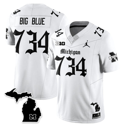 MICH Gothic Vapor Limited Football Jersey