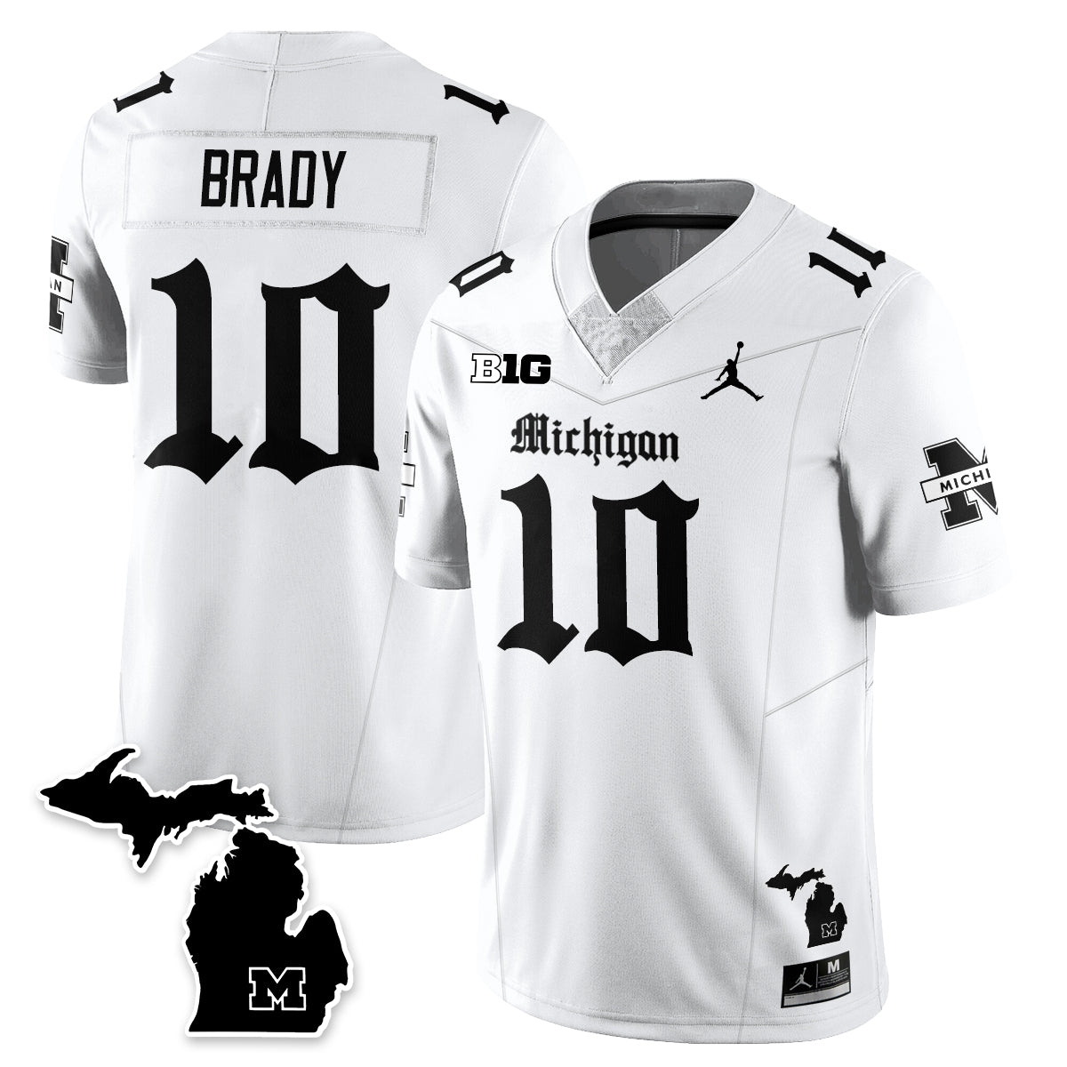 MICH Gothic Vapor Limited Football Jersey