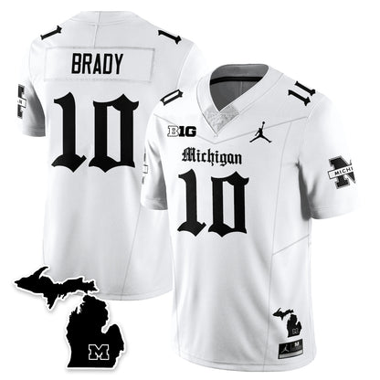 MICH Gothic Vapor Limited Football Jersey