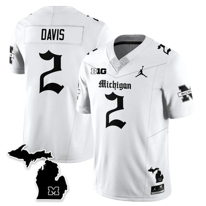 MICH Gothic Vapor Limited Football Jersey