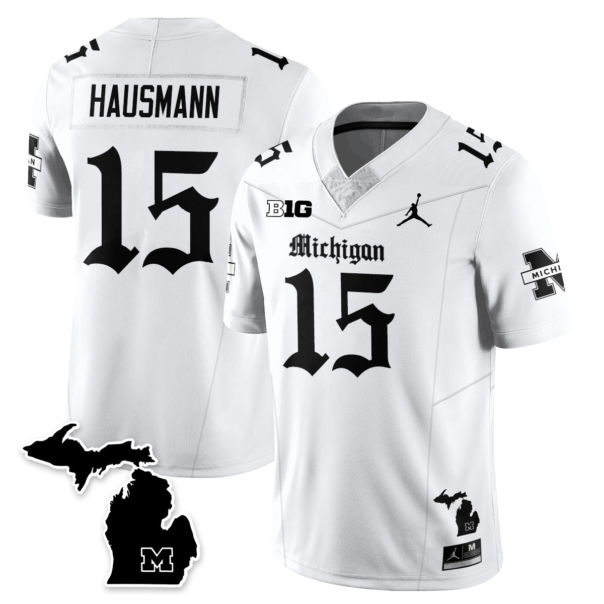 MICH Gothic Vapor Limited Football Jersey