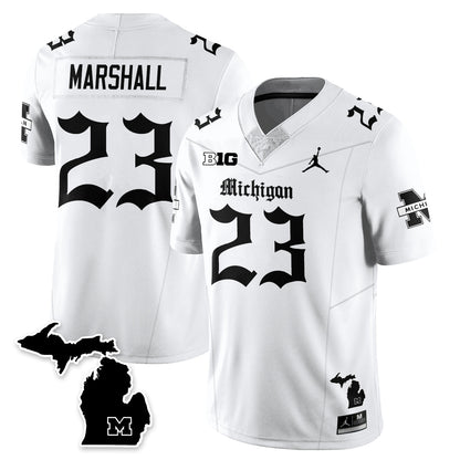 MICH Gothic Vapor Limited Football Jersey