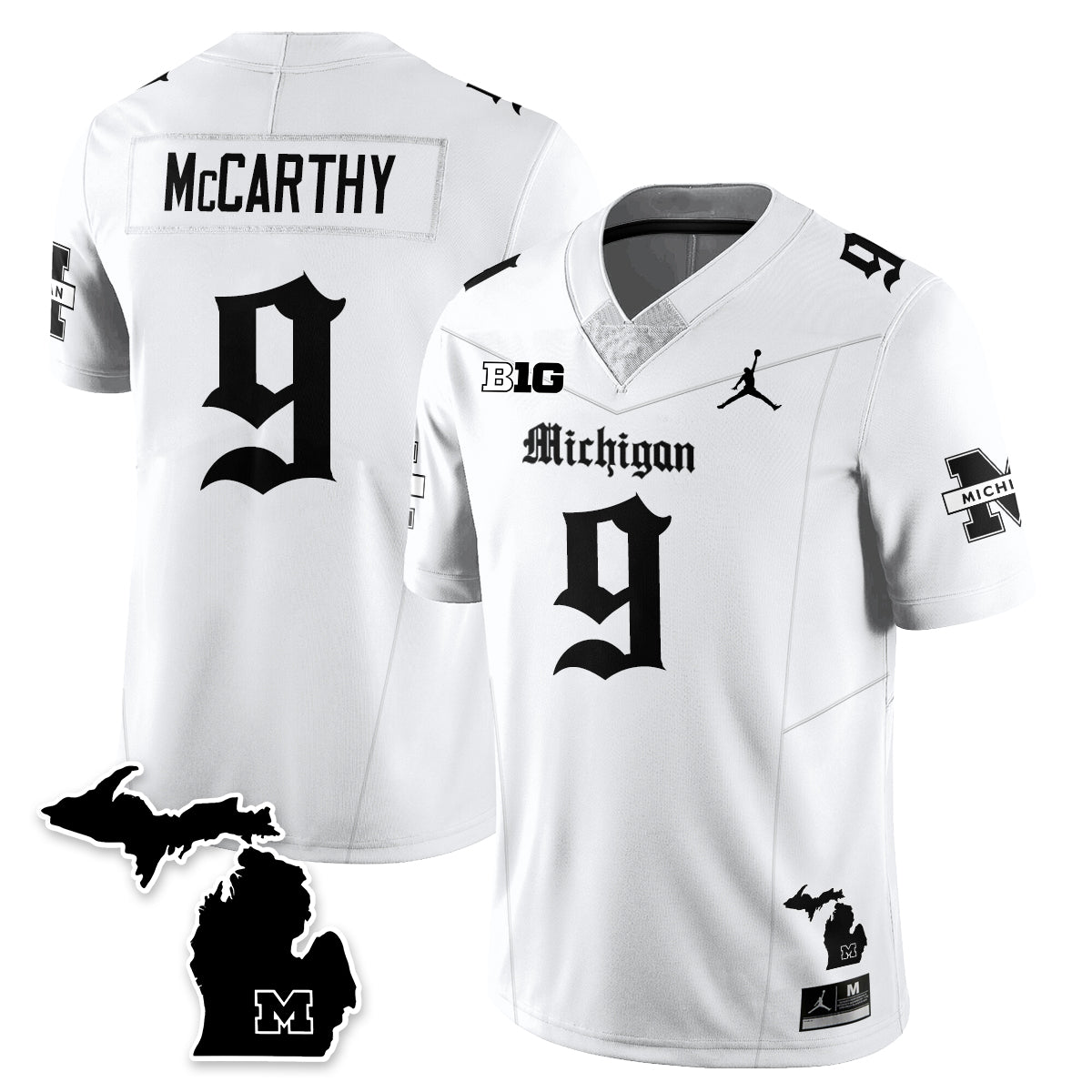 MICH Gothic Vapor Limited Football Jersey