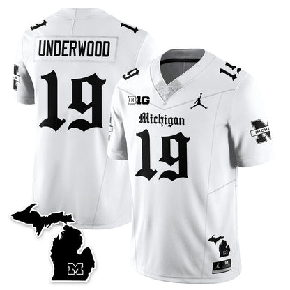 MICH Gothic Vapor Limited Football Jersey