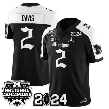 MICH Gothic 2023 National Champions Vapor Limited Football Jersey