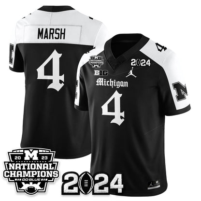 MICH Gothic 2023 National Champions Vapor Limited Football Jersey