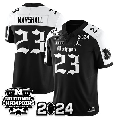 MICH Gothic 2023 National Champions Vapor Limited Football Jersey