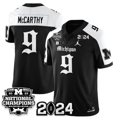 MICH Gothic 2023 National Champions Vapor Limited Football Jersey