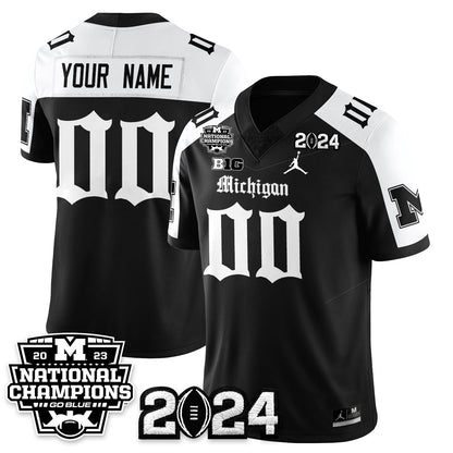MICH Gothic 2023 National Champions Vapor Limited Football Jersey