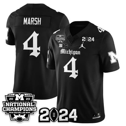 MICH Gothic 2023 National Champions Vapor Limited Football Jersey
