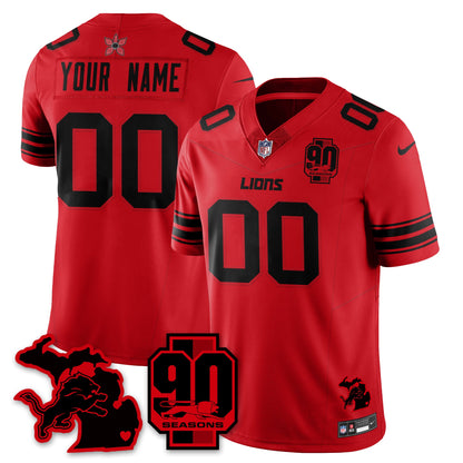 DET 'Stranger Things Edition' Vapor Limited Jersey - All Stitched