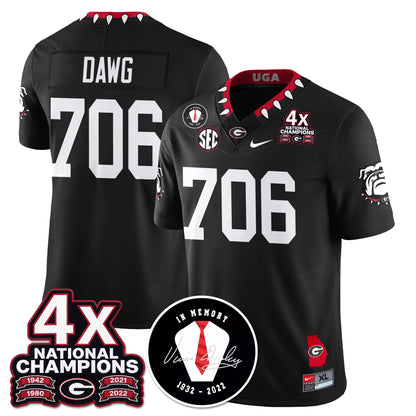UGA 4x-Time National Champions Vapor Limited Jersey