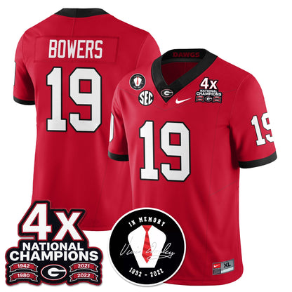 UGA 4x-Time National Champions Vapor Limited Jersey