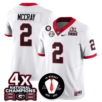 UGA 4x-Time National Champions Vapor Limited Jersey