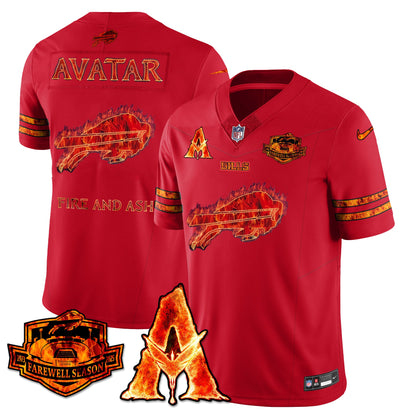 BUF x Avatar 3 Fire and Ash Jersey - Stitched