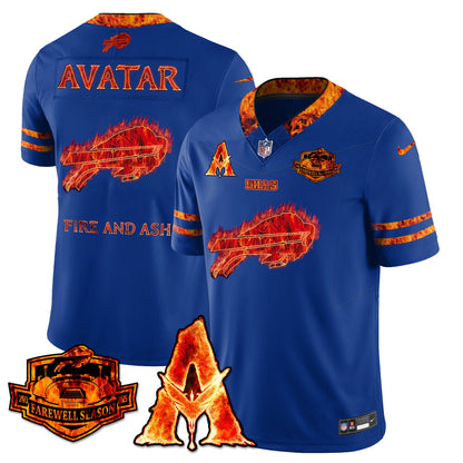 BUF x Avatar 3 Fire and Ash Jersey - Stitched