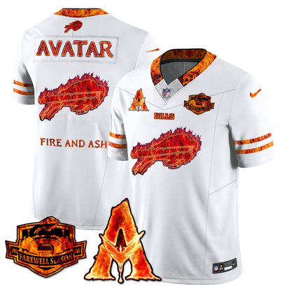 BUF x Avatar 3 Fire and Ash Jersey - Stitched